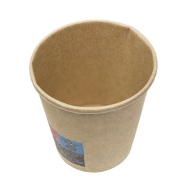 Kartonbecher 3Oz/100ml Kraft-Kraft Ø5,8cm (50 Stück)