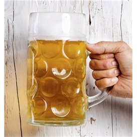 Wiederverwendbares Durable Maßkrug SAN Weiß 1.000ml (1 Stück)