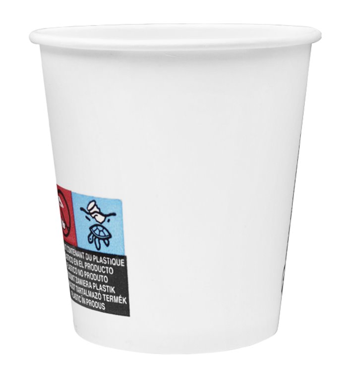 Kartonbecher 4Oz/120ml weiß (50 Stück) Kartonbecher 4Oz/120ml weiß (50 Stück)