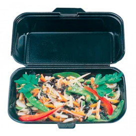 Verpackung Menübox FOAM Schwarz 240x155x70mm (125 Einh.)