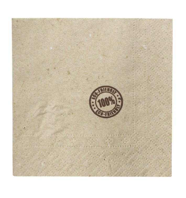 Bio Cocktail-Servietten mit Rand 20x20cm 2-lagige (100 Stück) Bio Cocktail-Servietten mit Rand 20x20cm 2-lagige (100 Stück)