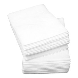 Spenderservietten aus Papier 17x17cm Weiß (400 Stück)
