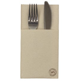 Bio Besteckservietten 40x40cm (30 Stück)