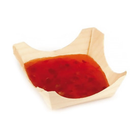 Tray aus Bambu 60x60x25mm (100 Einh.)
