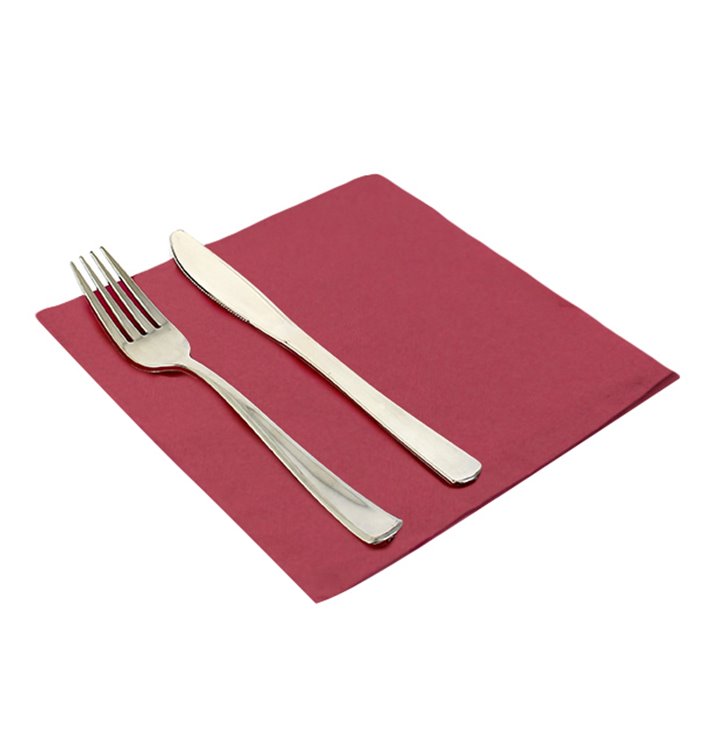 Papierservietten 40x40cm 2-lagige Bordeaux (50 Stück) Papierservietten 40x40cm 2-lagige Bordeaux (50 Stück)