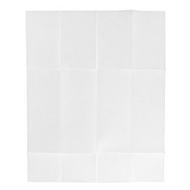 Besteckservietten 33x40cm Weiß (600 Stück)
