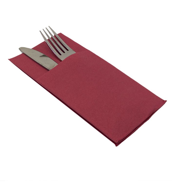 Besteckservietten 40x40cm Winrot (30 Stück) Besteckservietten 40x40cm Winrot (30 Stück)
