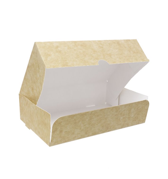 Gebäck Box Kraftkarton 17,5x11,5x4,7cm 250g (20 Stück) Gebäck Box Kraftkarton 17,5x11,5x4,7cm 250g (20 Stück)