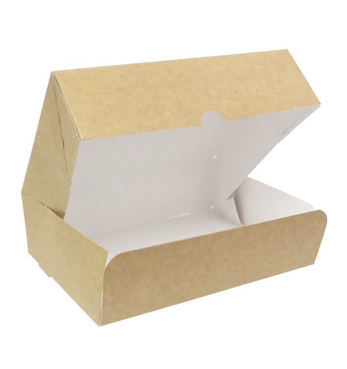 Gebäck Box Kraftkarton 18,2x13,6x5,2cm 500g (280 Stück) Gebäck Box Kraftkarton 18,2x13,6x5,2cm 500g (280 Stück)