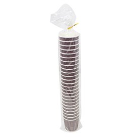 Biologischer Kaffeebecher aus Wellpappe 9Oz/270ml Ø8cm (25 Stück)