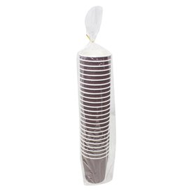Biologischer Kaffeebecher aus Wellpappe 9Oz/270ml Ø8cm (1050 Stück)