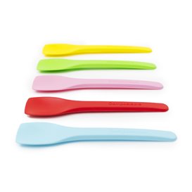 Eiscreme-Schaufel Farben CPLA 10cm (100 Stück)