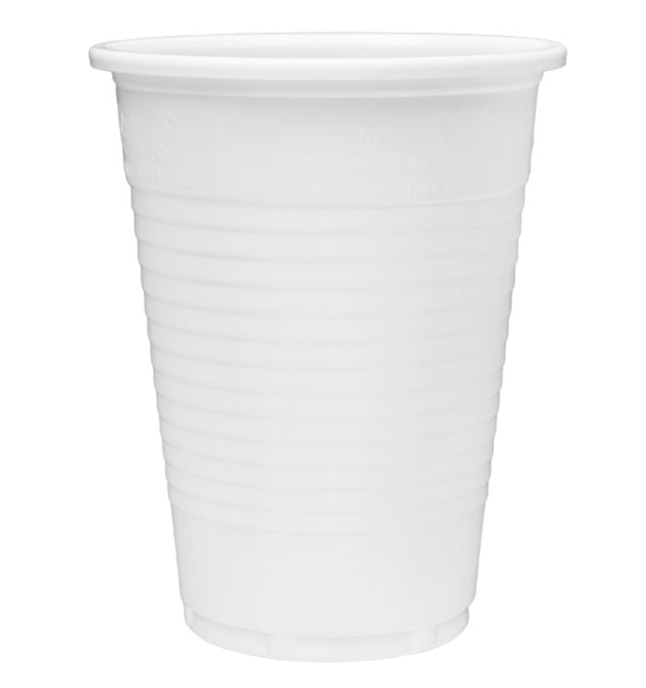 Wiederverwendbare Plastikbecher PP Weiß 200ml (100 Stück) Wiederverwendbare Plastikbecher PP Weiß 200ml (100 Stück)