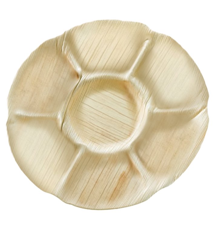 Palmblatt Teller Rund 7F Ø29,5cm (10 Stück) Palmblatt Teller Rund 7F Ø29,5cm (10 Stück)