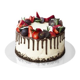 Karton Scheibe Schwarz und weiß 29cm (100 Stück)