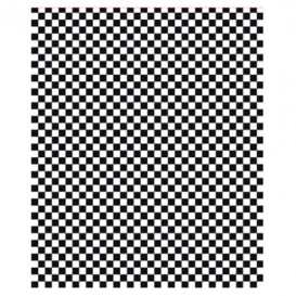 Wachspapier fettdicht für Burger Schwarz 28x33cm (4.000 Stück)