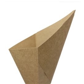 Spitztüten Kraft für Lebensmittel 26,5cm 250g (50 Stück)