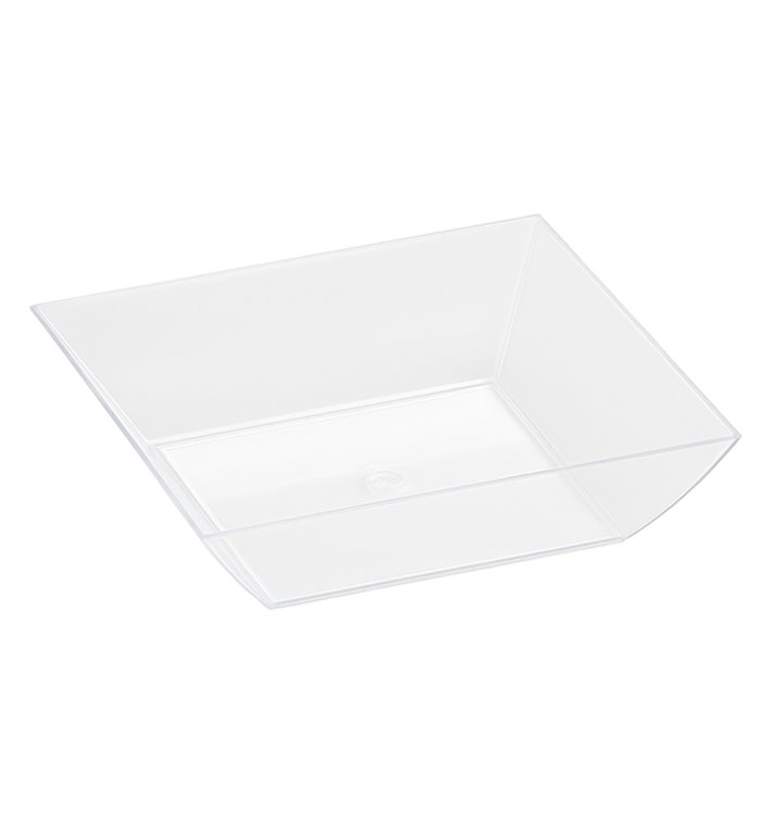 Quadratischer Teller 35ml (25 Stück) Quadratischer Teller 35ml (25 Stück)