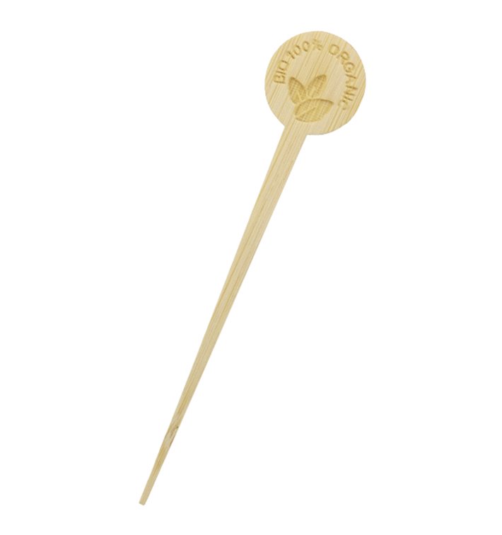 Bio-Bambus-Spieß 10cm (600 Stück) Bio-Bambus-Spieß 10cm (600 Stück)