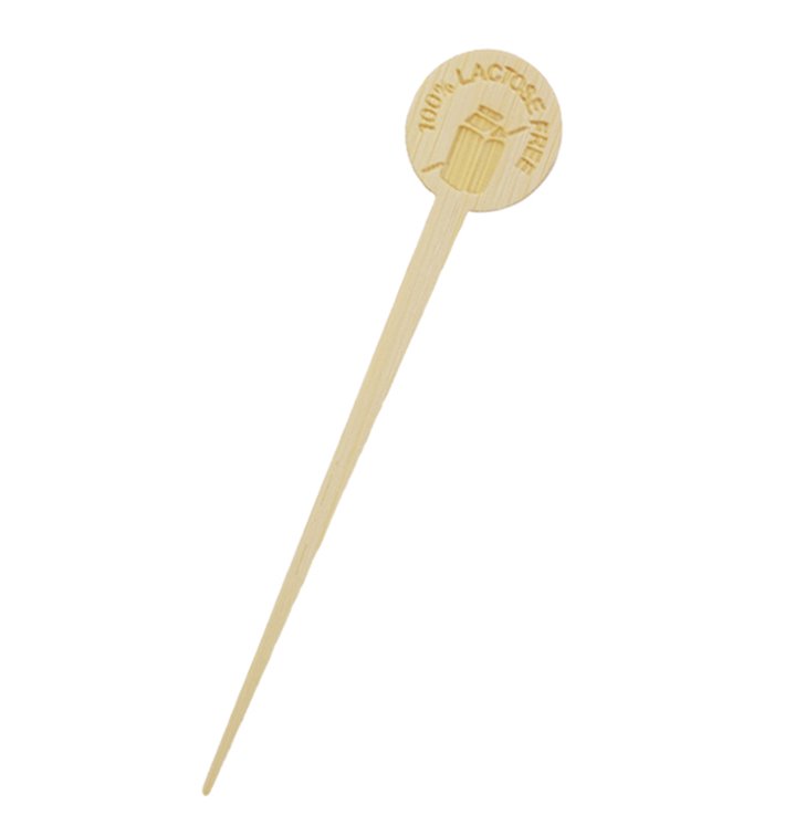Laktosefreier Bambusspieß 10cm (50 Stück) Laktosefreier Bambusspieß 10cm (50 Stück)