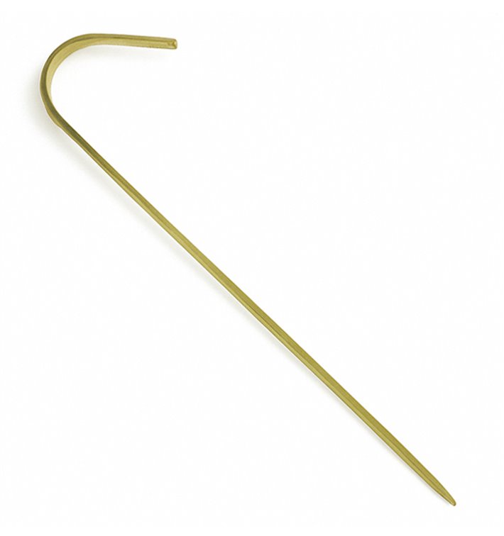 Gebogener Spieß 9 cm (100 Stück) Gebogener Spieß 9 cm (100 Stück)