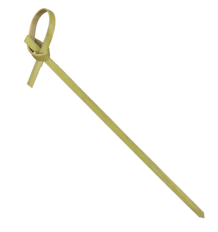 Natürliche Fingerfood-Spieße aus Bambus "Knoten" 10cm (2.500 Stück) Natürliche Fingerfood-Spieße aus Bambus "Knoten" 10cm (2.500 Stück)