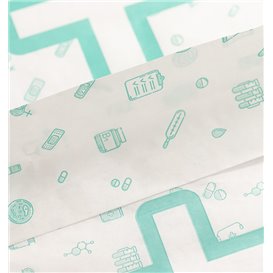 Papiertüten weiß Apotheke 14+7x27cm (125 Stück)