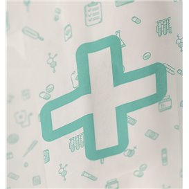 Papiertüten weiß Apotheke 14+7x27cm (125 Stück)