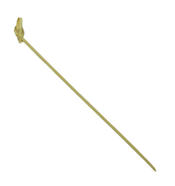 Natürliche Fingerfood-Spieße aus Bambus "Knoten" 7cm (5.000 Stück) Natürliche Fingerfood-Spieße aus Bambus "Knoten" 7cm (5.000 Stück)
