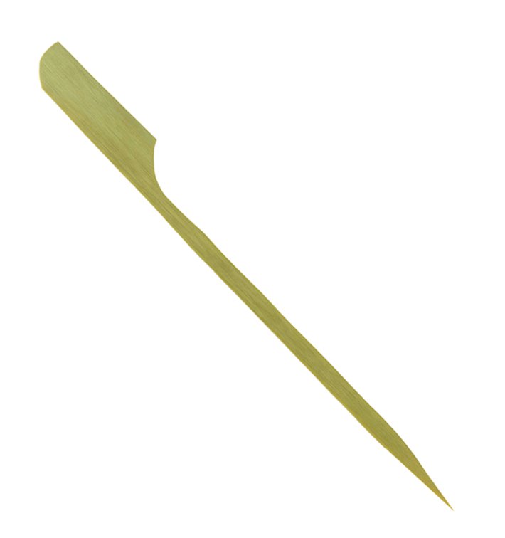 Natürliche Fingerfood-spieße aus Bambus "Golf" 18cm (50 Stück) Natürliche Fingerfood-spieße aus Bambus "Golf" 18cm (50 Stück)