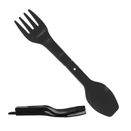 Schwarzer Gabel-Löffel
