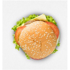 Wachspapier fettdicht Weiß für Burger 31x42cm (1.000 Stück)