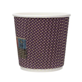 Biologischer Kaffeebecher aus Wellpappe 9Oz/270ml Ø8cm (1050 Stück)