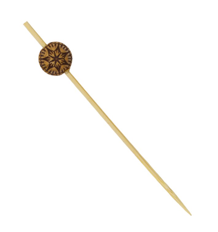 Bambusspieße Ethnisch 9cm (200 Stück) Bambusspieße Ethnisch 9cm (200 Stück)