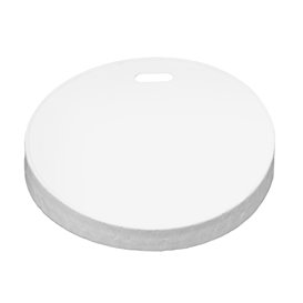 Reisedeckel mit weißem Papierloch Ø8,0cm (1.000 Stück)