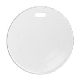 Reisedeckel mit weißem Papierloch Ø8,0cm (50 Stück) 