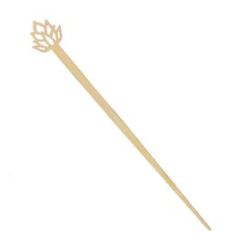 Bambus Lotusblüte Getränkrührer 12cm (600 Stück)
