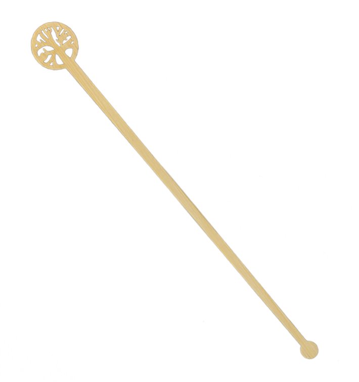 Bambus Lebensbaum Getränkrührer 18cm (50 Stück) Bambus Lebensbaum Getränkrührer 18cm (50 Stück)