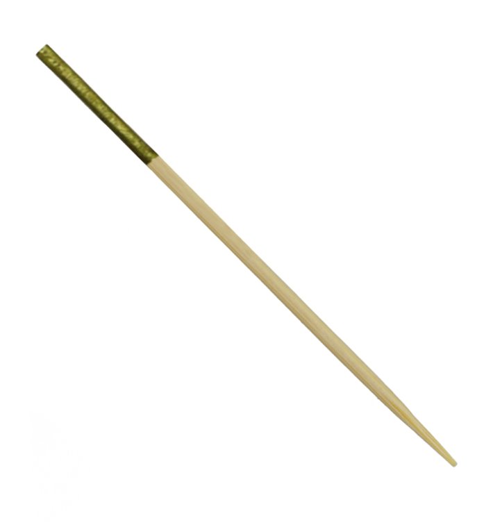 Bambusspieß Gold Spitze 7cm (3.600 Stück) Bambusspieß Gold Spitze 7cm (3.600 Stück)