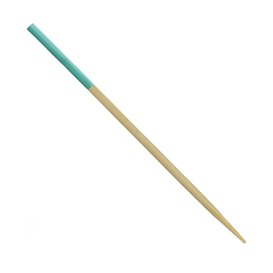 Bambusspieß Türkis Spitze 7cm (300 Stück)
