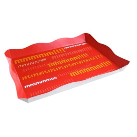 Papptablett für Catering oder Fast Food (10 Stück)