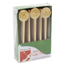 Bambus-Markierungsstab Sugar Free 10cm (600 Stück)