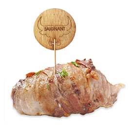 Zahnstocher Marker Wenig Gemacht “Saignant” 9 cm (1200 Stück)