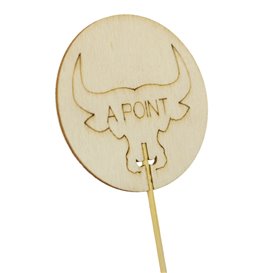 Zahnstocher Marker Auf Den Punk “A Point” 9 cm (1200 Stück)