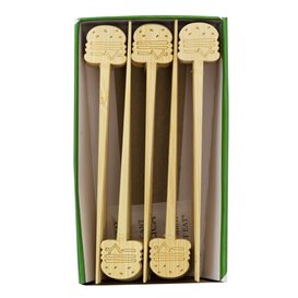 Bambus-Burger-Spieß 12cm (50 Stück)