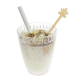 Getränkrührer aus Bambus „Bouddha 2“ 14cm (600 Stück)