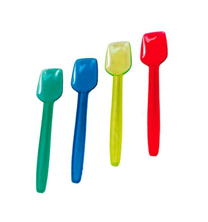 Kleiner Plastik Eisspaten flach 92mm Kleiner Plastik Eisspaten flach 92mm
