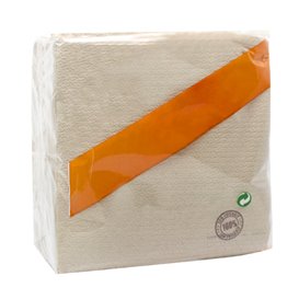 Bio Papierservietten Geprägte 30x30cm 1-lagige (100 Stück)