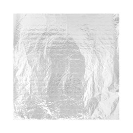 Aluminium Pergamentpapier Silber 41x41cm (1000 Uds)