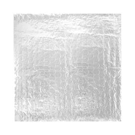Aluminium Pergamentpapier Silber 35x35cm (500 Uds)